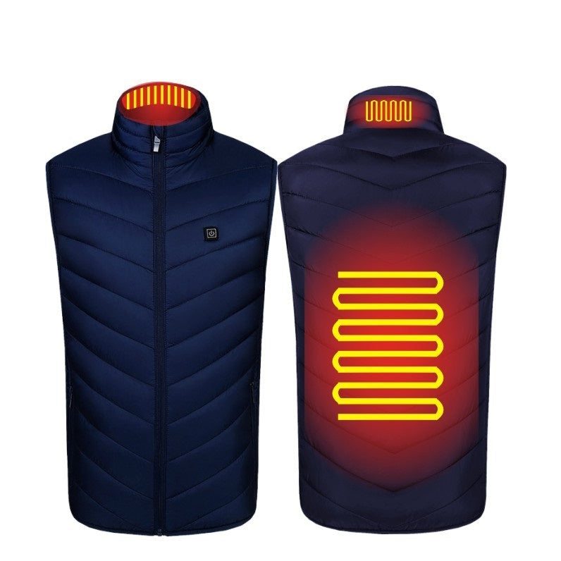 USB Heated Washable Vest for Winter Warmth